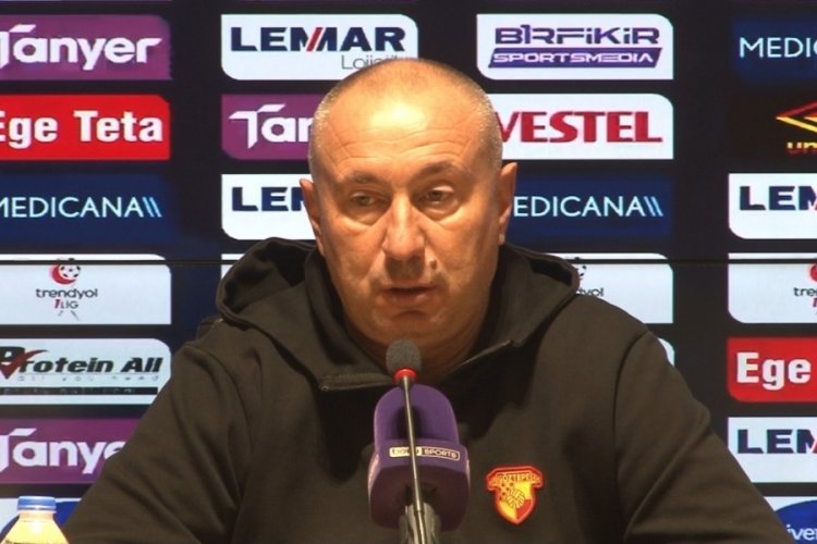 G&ouml;ztepe Teknik Direkt&ouml;r&uuml; Stanimir Stoilov: M&uuml;cadeleye dayalı bir oyun oldu