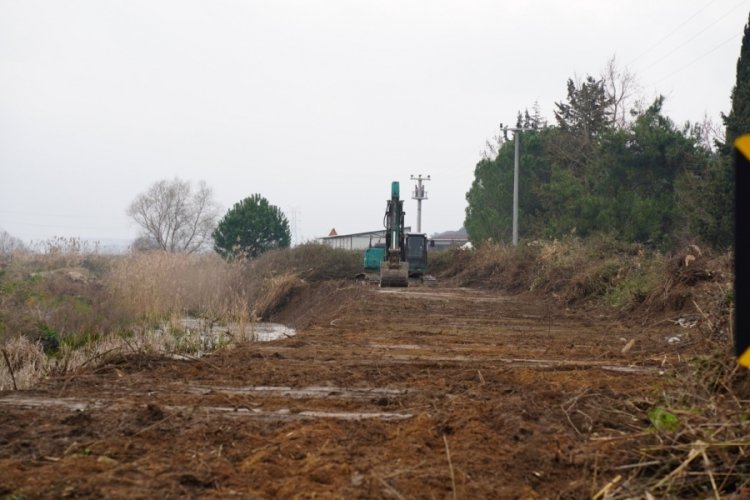 Bursa Orhangazi'de derelerde ıslah &ccedil;alışması
