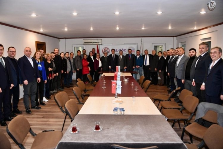 Bursa'da BAL-G&Ouml;&Ccedil;'ten D&uuml;ndar'a tam destek