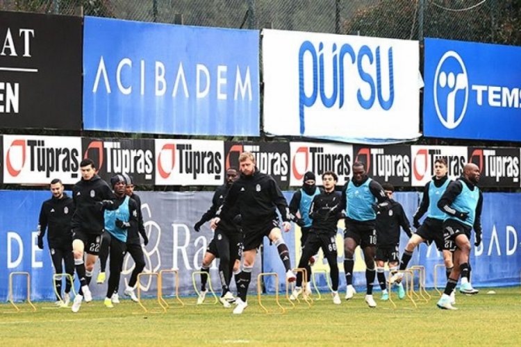 Beşiktaş'ta Konyaspor ma&ccedil;ı hazırlıkları devam ediyor