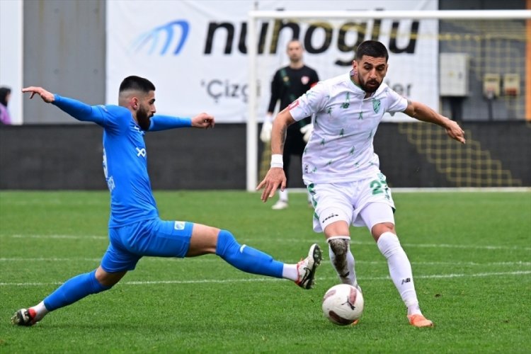 Boluspor deplasmanda Tuzlaspor'u yendi
