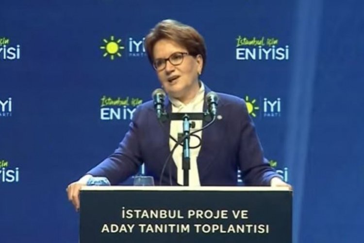 Akşener'den hem iktidara hem de İBB'ye eleştiler
