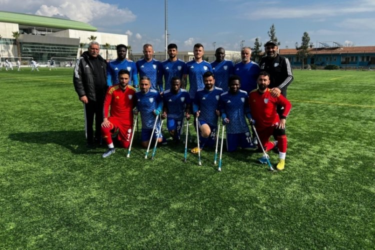 Şahinbey Ampute galibiyetle d&ouml;nd&uuml; 2-1