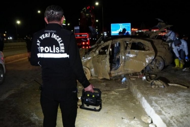Adıyaman'daki feci kaza kamerada!