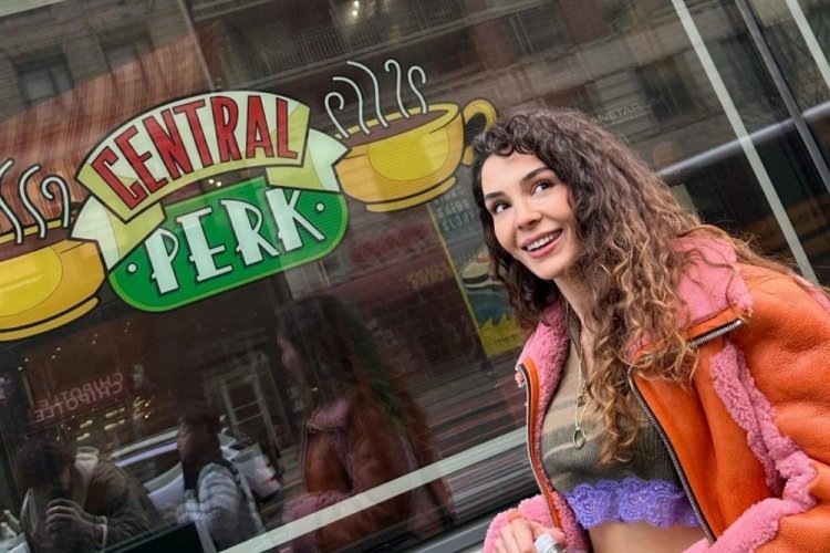 Oyuncu Ebru Şahin'in New York ziyareti