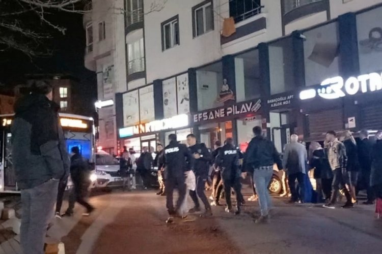 &Ccedil;orlu'da d&uuml;ğ&uuml;nde kavga