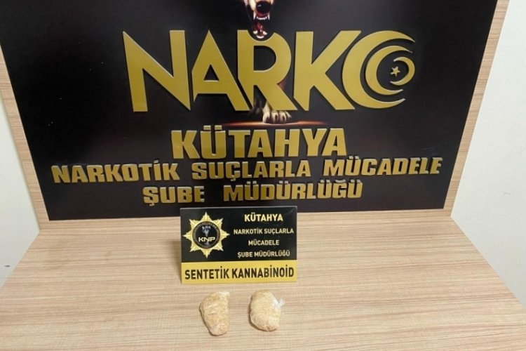 K&uuml;tahya'da kadının s&uuml;tyeninde uyuşturucu bulundu
