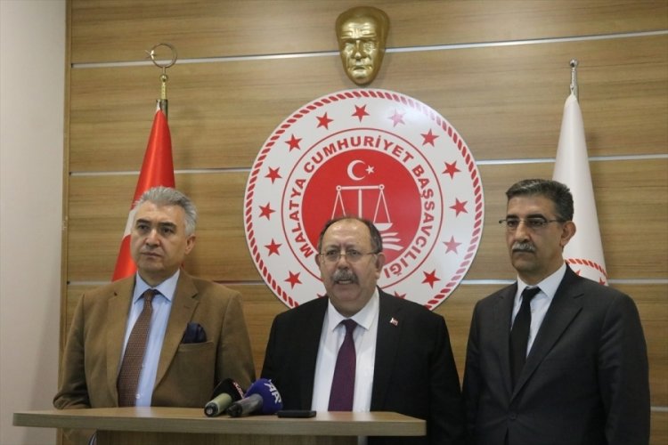 YSK deprem b&ouml;lgesinde incelemelere başladı