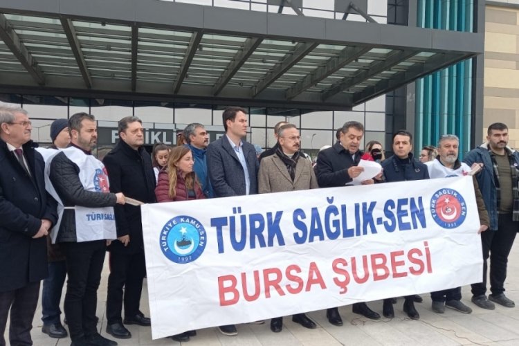 T&uuml;rk Sağlık-Sen Bursa: Sağlıkta şiddete en ağır cezalar verilmelidir