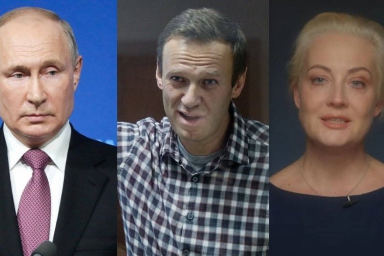 Yulia Navalnaya: Vladimir Putin, eşim Aleksey Navalni'yi &ouml;ld&uuml;rd&uuml;