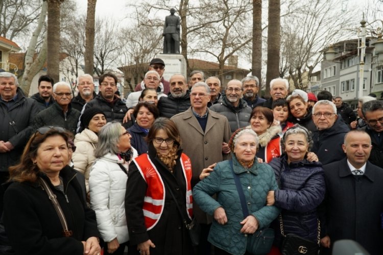 CHP adayı Deniz Dalgı&ccedil; se&ccedil;im &ccedil;alışmalarına başladı