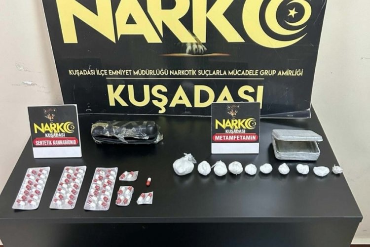 Aydın'da aracının egzozunda uyuşturucu bulundu!