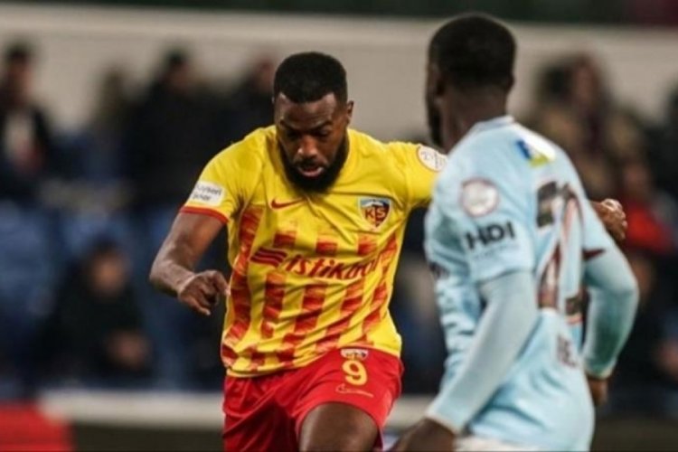 Kayserispor'un 1100.'&uuml;nc&uuml; gol&uuml; Nazon'dan