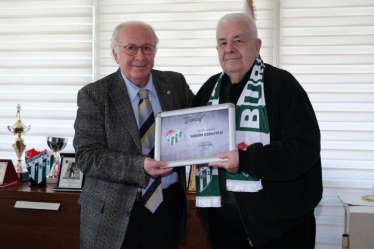 Nedim Ermutlu'ya Bursaspor'dan teşekk&uuml;r