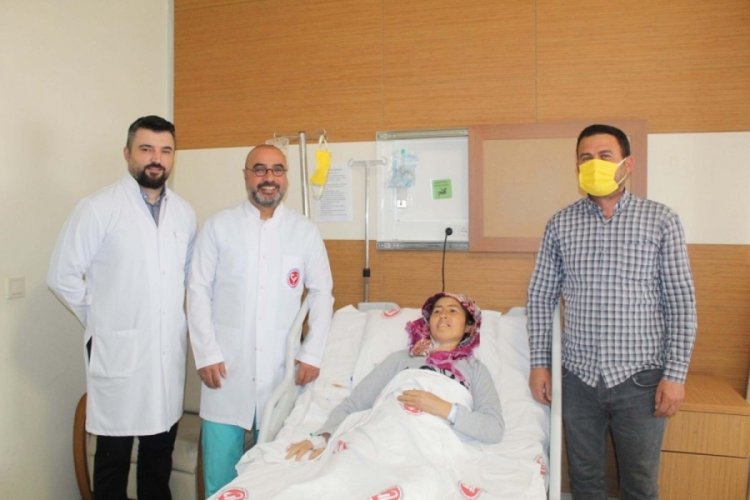 &Ccedil;anakkale'de b&ouml;brek nakliyle 11 yıl sonra sağlığına kavuştu