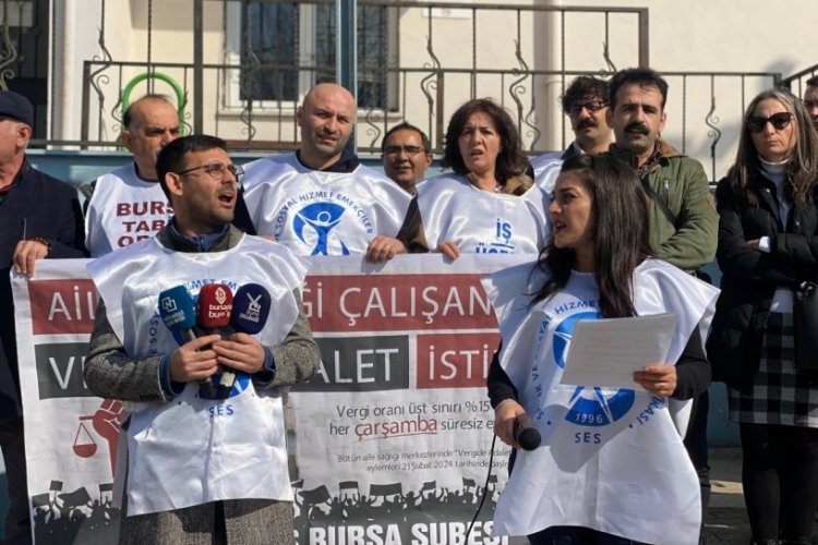 SES Bursa Şubesi ve TTB AHEK'ten vergi a&ccedil;ıklaması