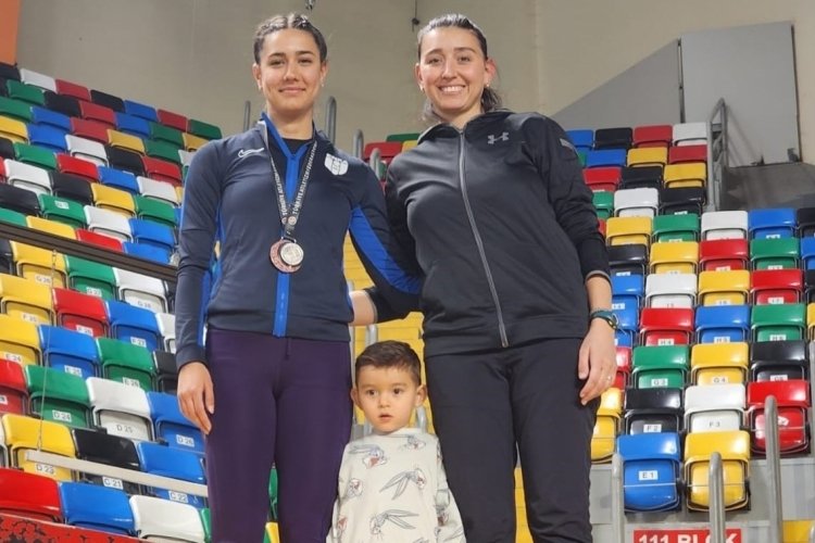 Eskişehirli sporcu uzun atlamada derece elde etti