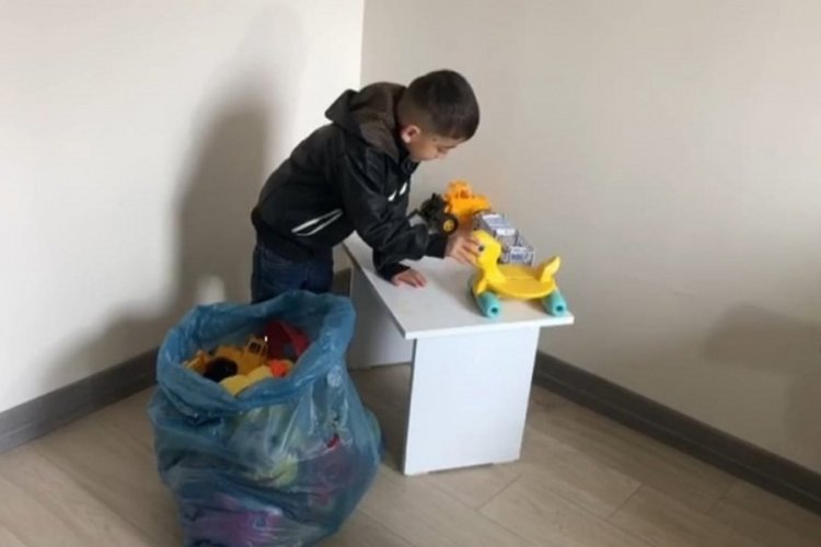 Gaziantep'te deprem konutlarına ilk aile taşındı