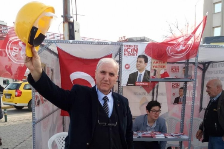 Demokrat Parti B&uuml;y&uuml;kşehir Belediye Başkan adayı Nazif Kara se&ccedil;im &ccedil;alışmasına başladı