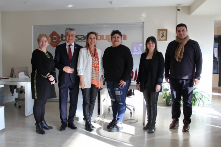Bursa T&uuml;rk Sanat M&uuml;ziği Sevenler Derneği'nden Bursada Bug&uuml;n'e ziyaret