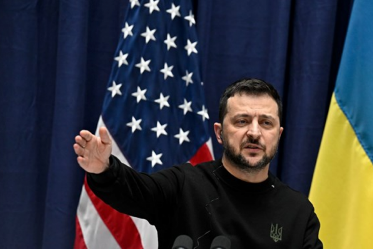 Zelenski'den "&ccedil;ift&ccedil;i protestosu" &ccedil;ağrısı