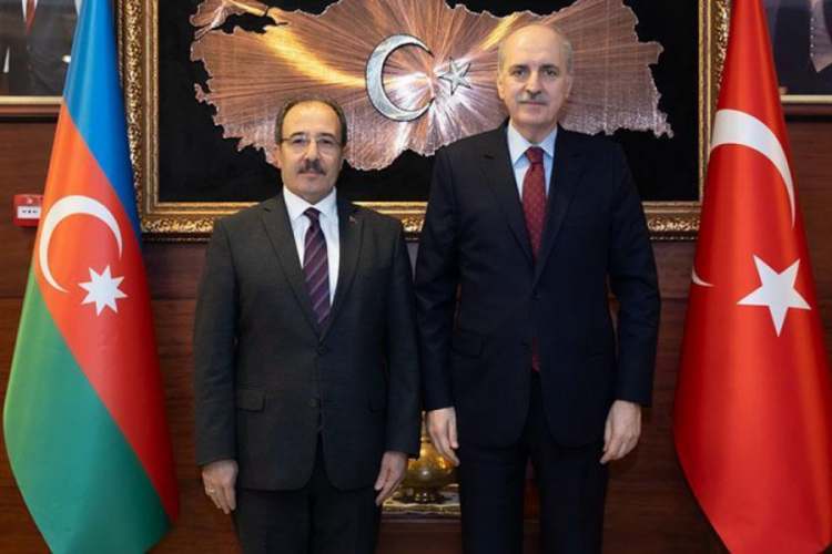 TBMM Başkanı Kurtulmuş, B&uuml;y&uuml;kel&ccedil;i Bağcı'yı ziyaret etti