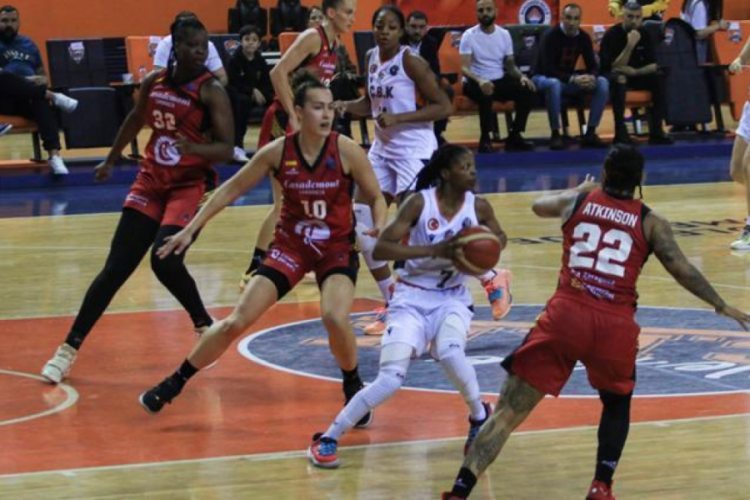 &Ccedil;BK Mersin, Casademont Zaragoza karşısında galip geldi