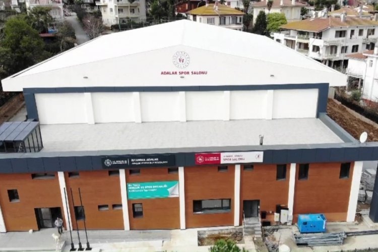 Adalar Spor Kompleksi'nin yapımı tamamlandı