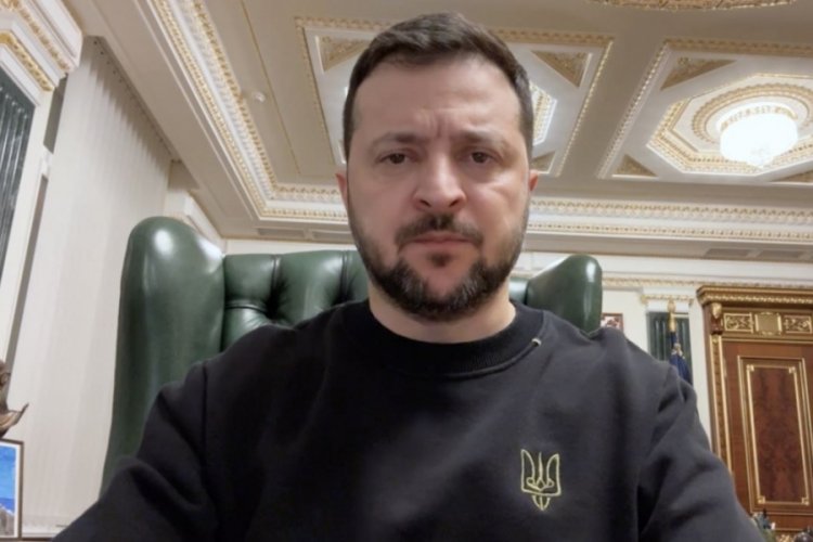 Zelenski: Bir hafta i&ccedil;inde 7 Rus savaş u&ccedil;ağı d&uuml;ş&uuml;r&uuml;ld&uuml;