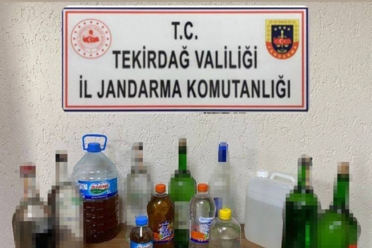 Tekirdağ'da ka&ccedil;ak i&ccedil;ki ve uyuşturucu operasyonu