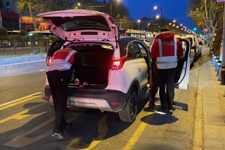 İstanbul'da asayiş uygulaması: 568 g&ouml;zaltı