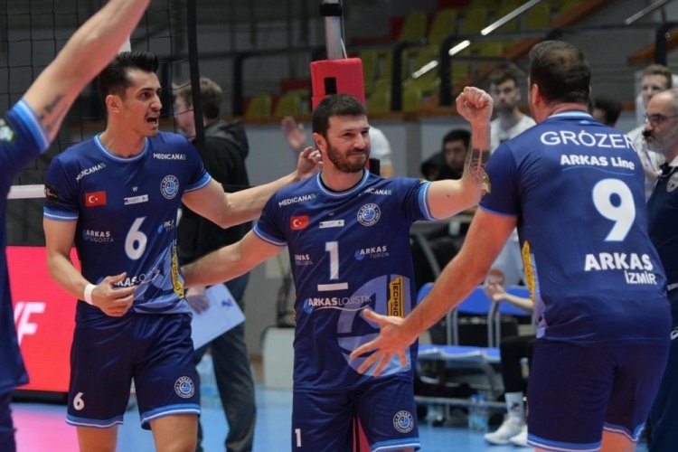 Arkas Spor, 13 yıl aradan sonra Avrupa kupasında finale y&uuml;kselmeye &ccedil;ok yaklaştı