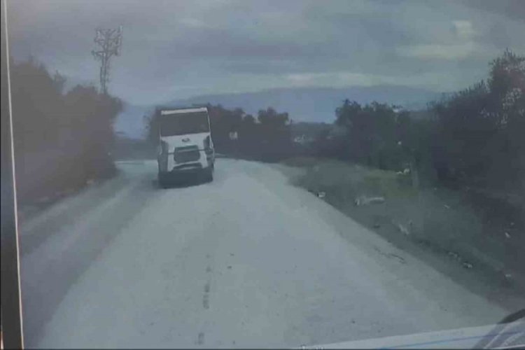 Hatay'da faciaya ramak kala yaptığı manevra hayat kurtardı