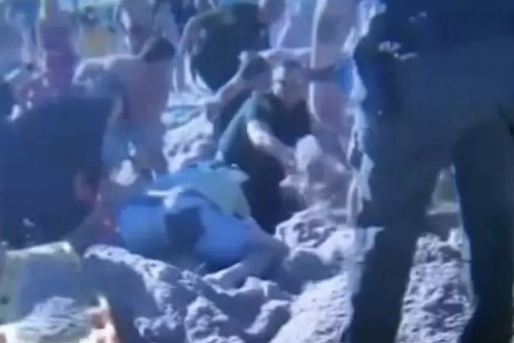 Plajda akılalmaz kaza: 7 yaşındaki kızın yaşamına mal oldu