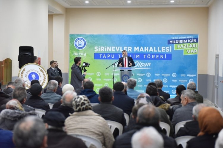 Bursa Yıldırım'da 'İmar' tasarrufu