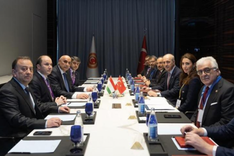 Meclis Başkanı Kurtulmuş'tan peş peşe g&ouml;r&uuml;şmeler