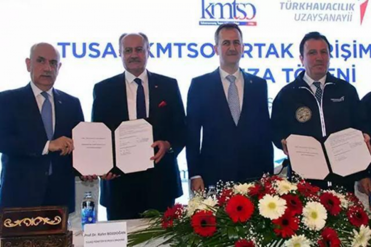 Kahramanmaraş'ta havacılık ve uzay konusunda ortak girişim s&ouml;zleşmesi imzalandı