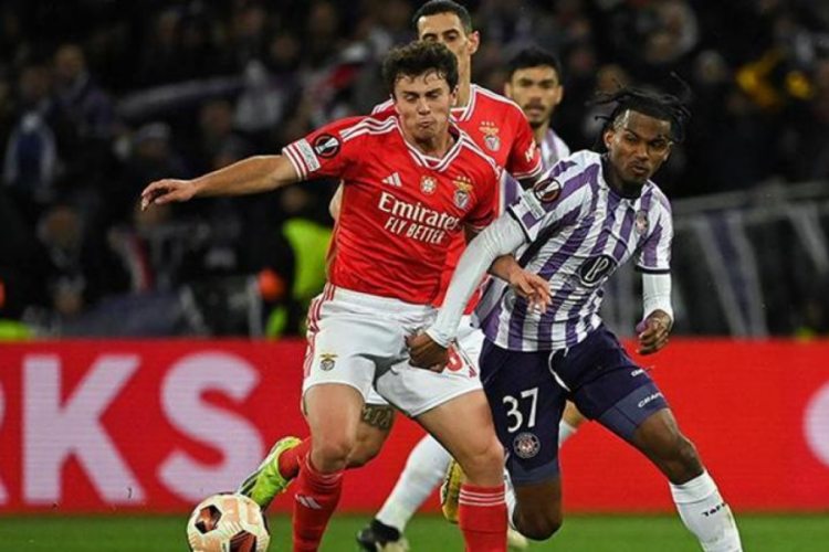 Toulouse ile Benfica berabere kaldı