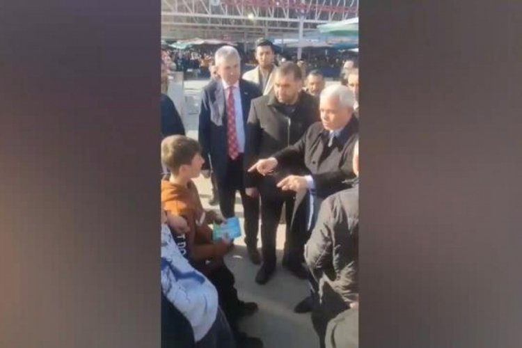 Belediye başkan adayının m&uuml;lteci &ccedil;ocuklara s&ouml;zleri sosyal medyada g&uuml;ndem oldu!