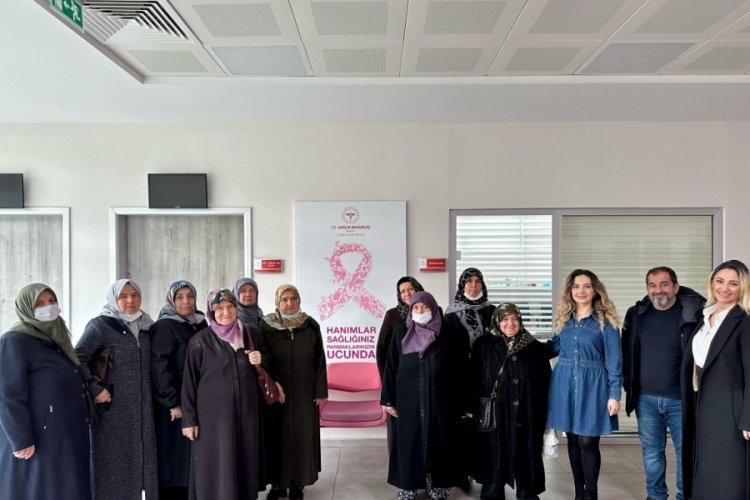 Nil&uuml;fer'de kadınlara &uuml;cretsiz kanser taraması