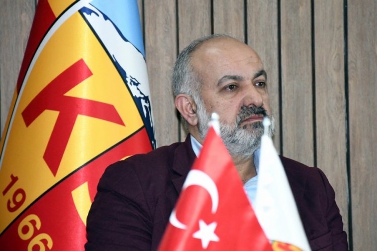Kayserispor Başkanı Ali &Ccedil;amlı'dan hakemlere destek