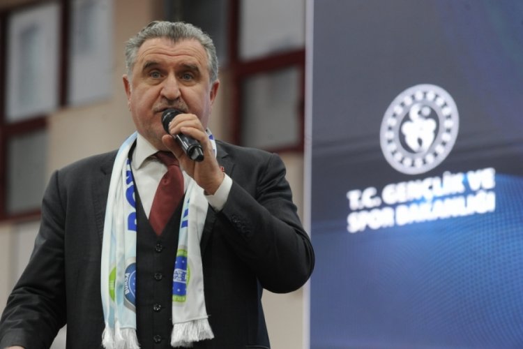 Bakan Bak: Mudanya'ya, spor şehrine yakışır bir eser kazandıracağız