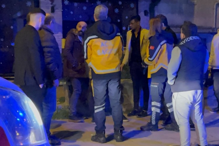 Bursa'da arkadaşına verdiği motosikletiyle kaza yaptı