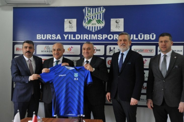 Başkan B&uuml;y&uuml;kekşi Yıldırımspor'u da ziyaret etti