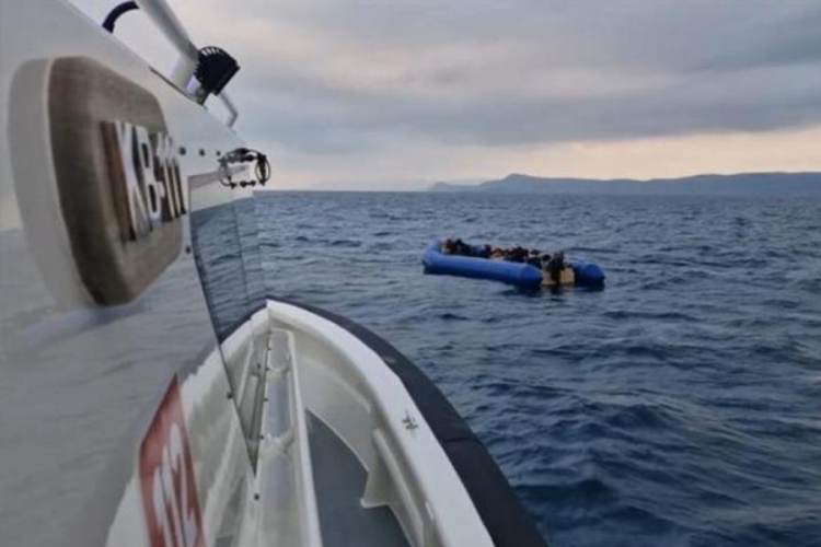 &Ccedil;anakkale'de 106 ka&ccedil;ak g&ouml;&ccedil;men yakalandı