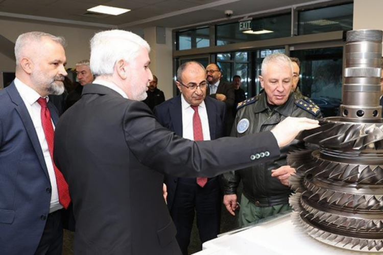 Hava Kuvvetleri Komutanı Kadıoğlu, TEİ tesislerini ziyaret etti