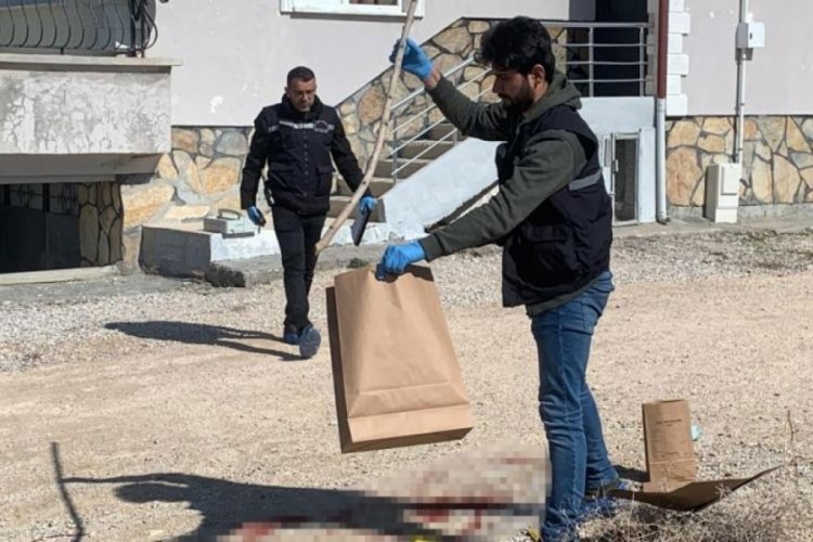 Karaman'da eşini ve &ccedil;ocuğunu almak i&ccedil;in gitti! Aileler biribirine girdi