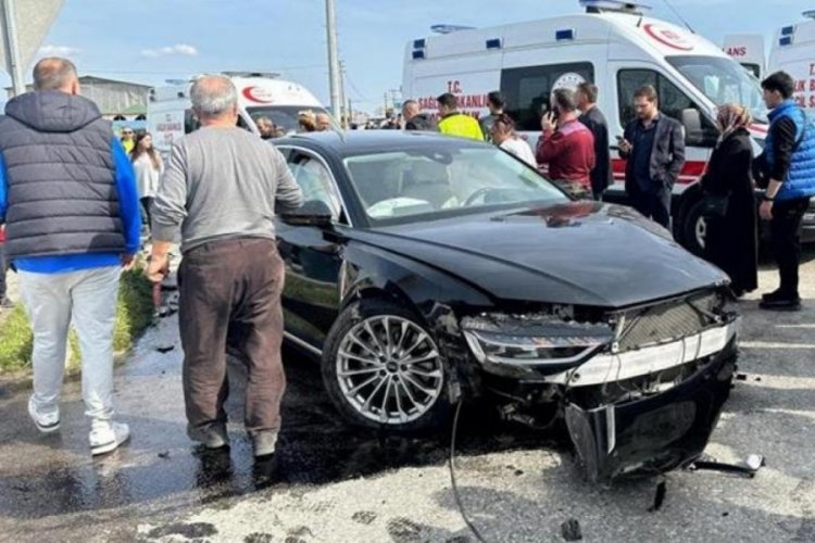 AK Partili vekil trafik kazasında yaralandı