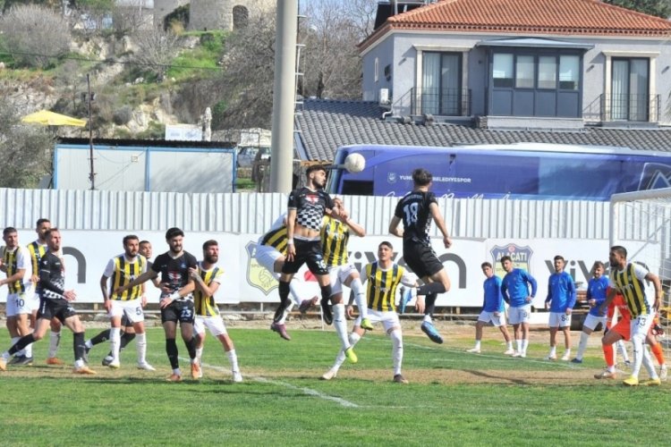 Ala&ccedil;atıspor kazandı, y&uuml;kselişini s&uuml;rd&uuml;rd&uuml;