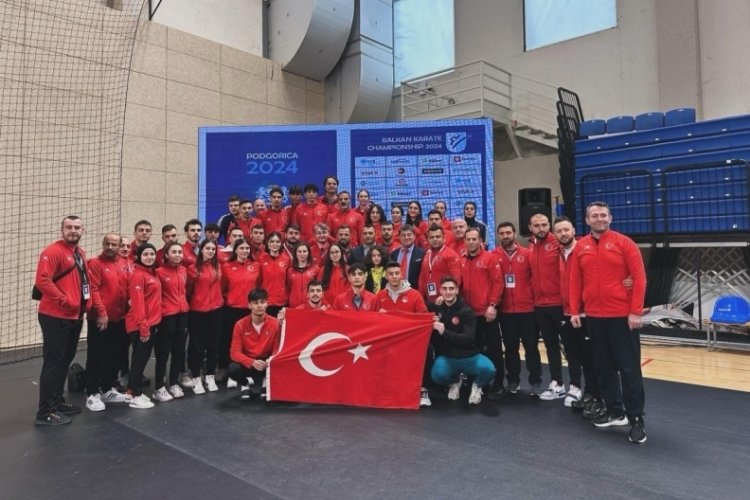 Milli karateciler, balkanlarda fırtına gibi esti